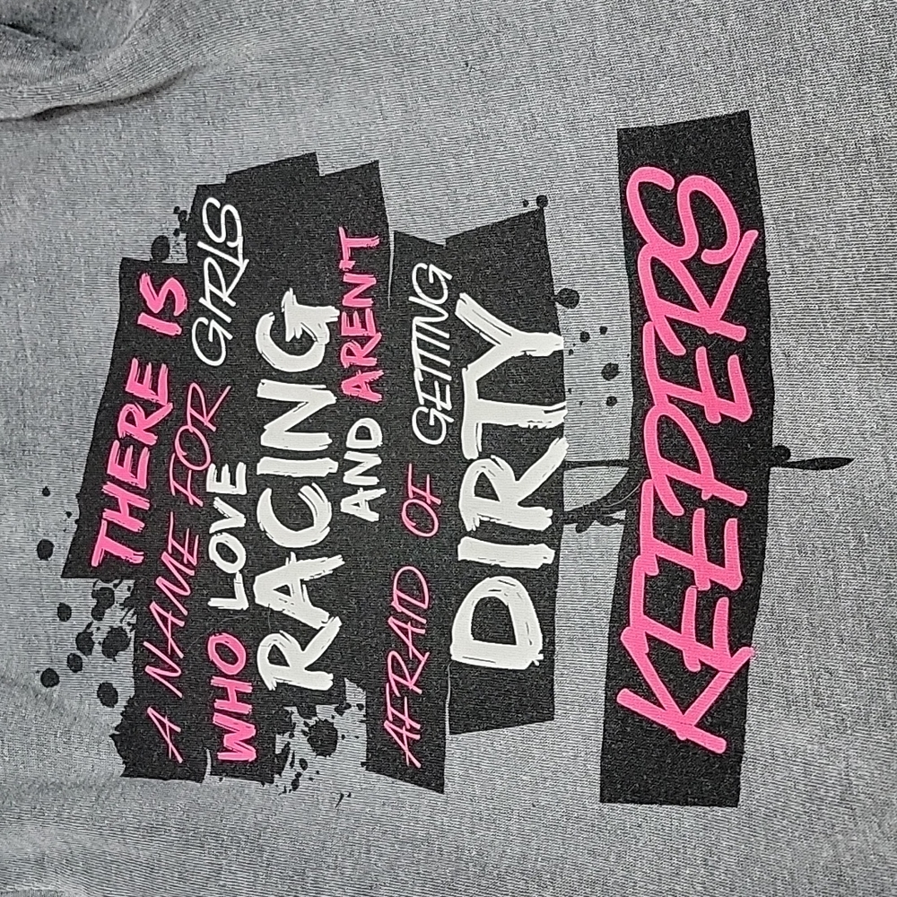 Chix Gear Burnout Zip Up Hoodie